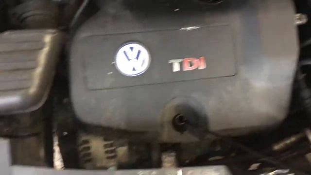 T3016 ДВС (Двигатель) VW Sharan-2 1.9tdi AUY