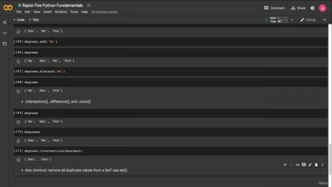 13. Containers III - Sets