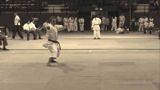 KATA: KANKU SHO por Héctor Cención - Ránking Nacional de Karate 2016  PanamaKarate.tv