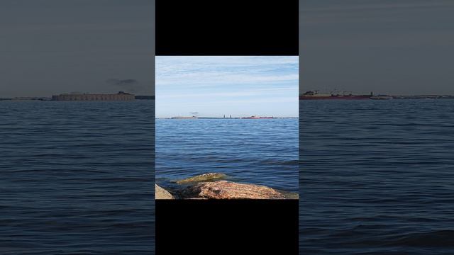 Финский залив, дамба 15 сентября
