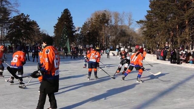 Открытие катка на набережной Хабаровска