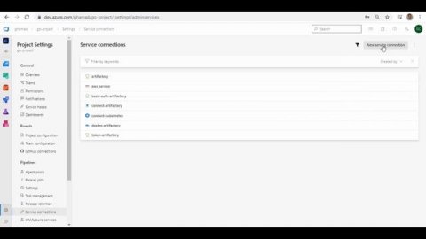 Azure DevOps - JFrog Artifactory Service Connection