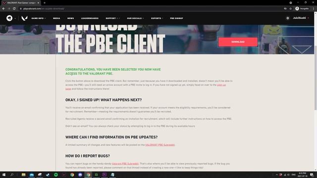 How to get free skins in Valorant (Tutorial on Valorant PBE)