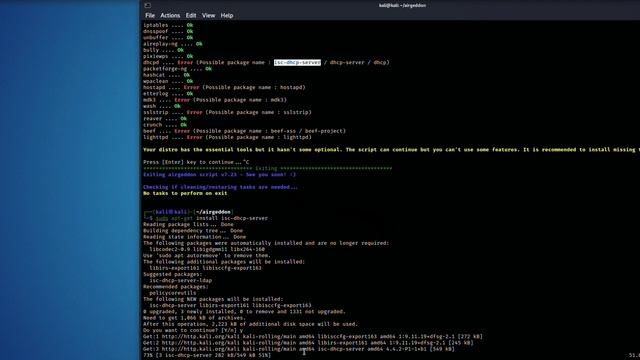 Airgeddon error Manual solved | Fix