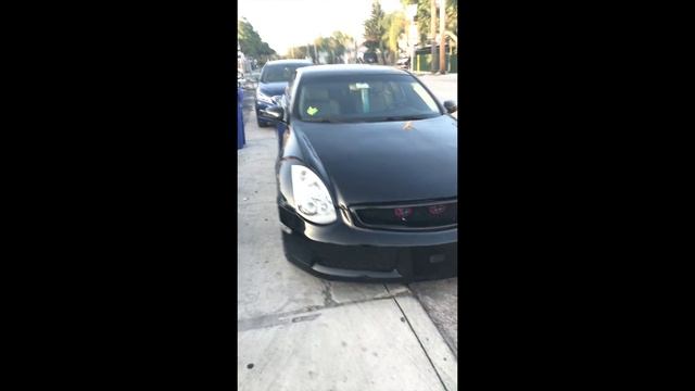Getting The Infiniti G35 Detailed (Before& After)