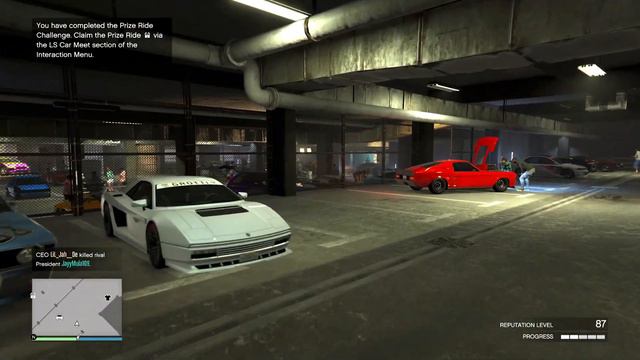 UNLOCKING THE PRIZE RIDE VEHICLE AT THE LS CAR MEET