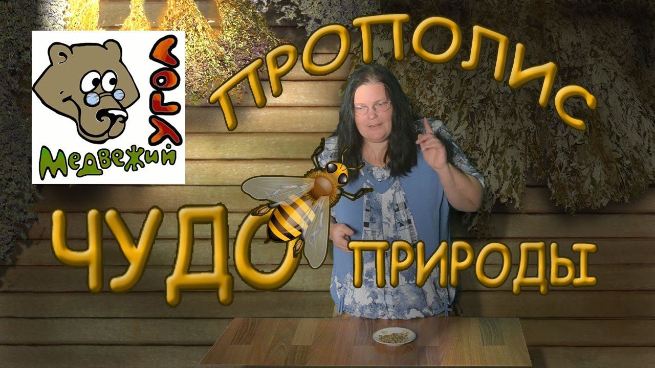 Прополис - это чудо природы!