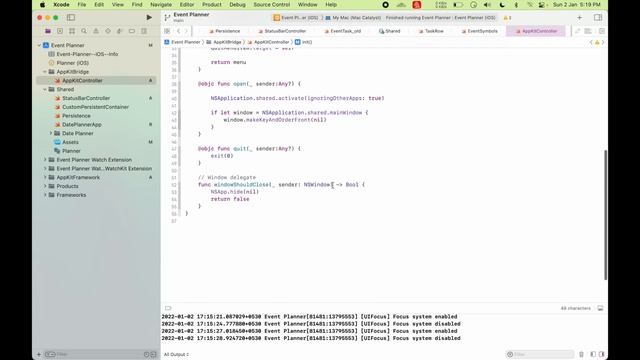 Add menubar item in Mac Catalyst App in 2022
