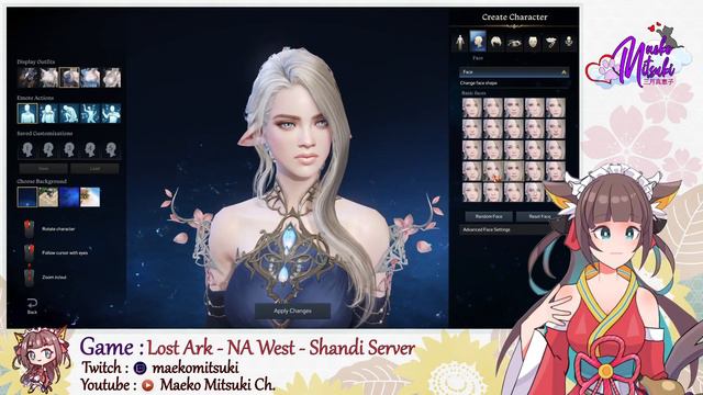 [Ep 1] [Lost Ark - NA West - Shandi Server] [PC] - Character Creation - Making Maekomitsuki
