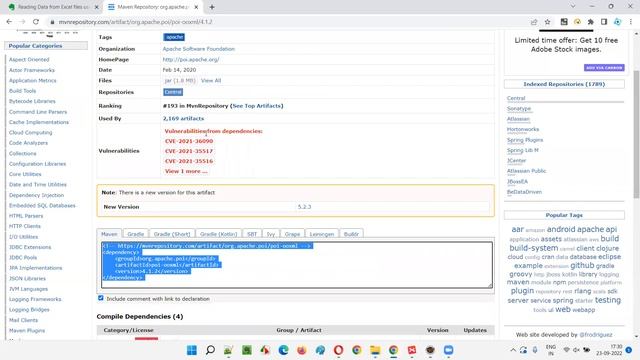 Reading Data from Excel files using POI API (TestNG - Part 38)