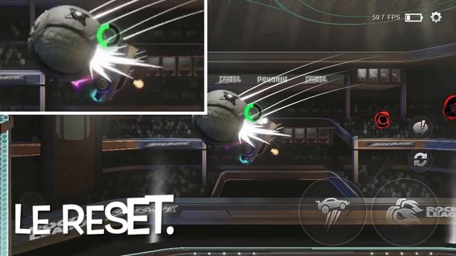 Comment faire un flip reset sur le nouveau jeu RL Sideswipe!