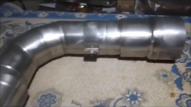 Детали для подключения к керамическому дымоходу.