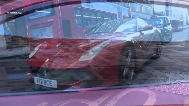 BERNIE ECCLESTONE in Ferrari F12!