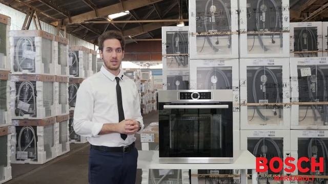 Bosch HBG635NS1  sütő bemutató videó