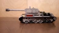 Танк ИС-2 из лего.Семейство КВ часть 6.