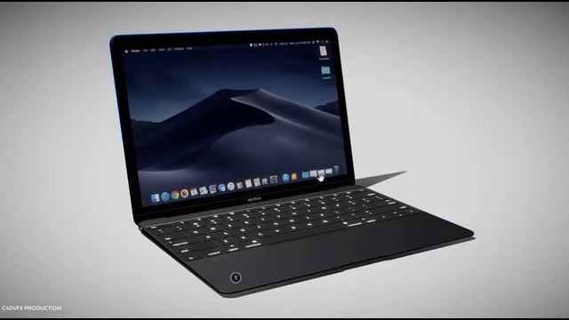 2015 Apple MacBook 12 Model 3D
