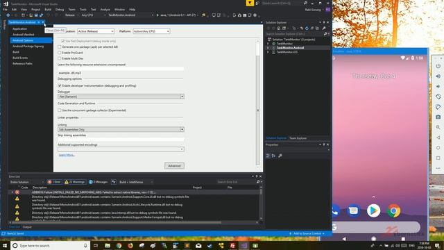 [SOLVED!!] INSTALL_FAILED_NO_MATCHING_ABIS Error In Microsoft Visual Studio Xamarin 2017