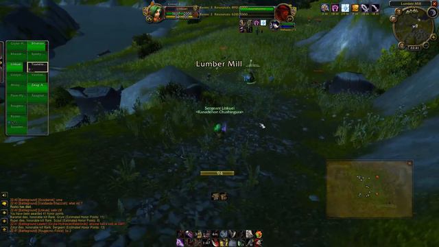 WoW Classic Twink 29 Battleground 20. Sword Rogue. World of Warcraft Arathi Basin (NO MUSIC)