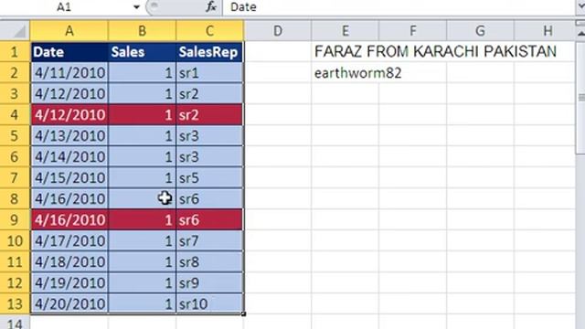 Excel Magic Trick 570: Remove Duplicate Records Excel 2007 / 2010 Feature