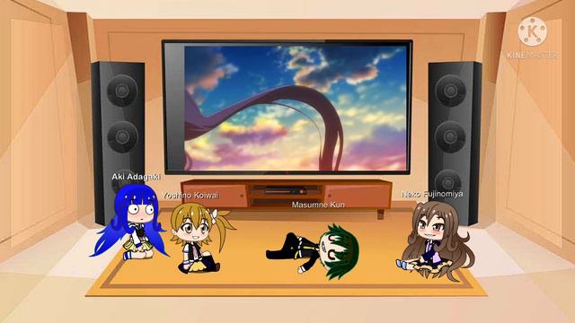 Anime Characters Reacts To Masamune Kun Reaction 110