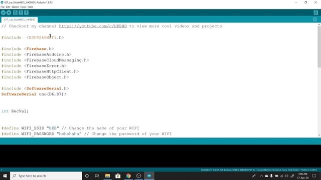 [தமிழ்] How to connect APP to NodeMCU via Firebase|| MIT APP Inventor || Clear Audio & Files 2020