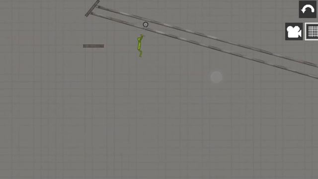 i made a zipline in melon playground