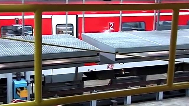 Кран козловой по спецзаказу для предприятия Die Bahn AG Karlsruhe