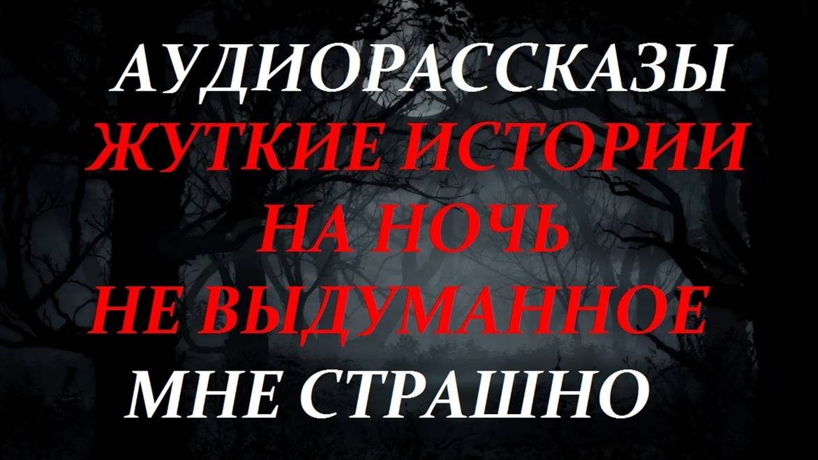 СТРАШНЫЕ РАССКАЗЫ НА НОЧЬ-МНЕ СТРАШНО