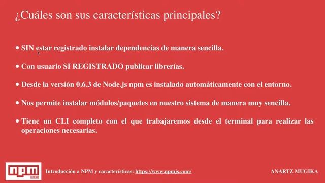 NPM - Todo sobre NPM y sus características más importantes
