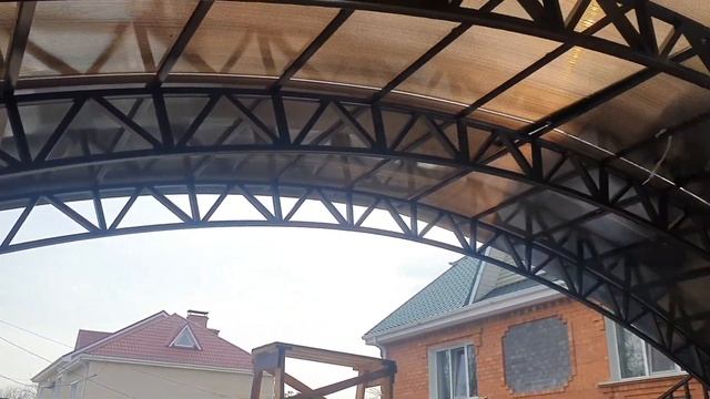 Навес на три авто!