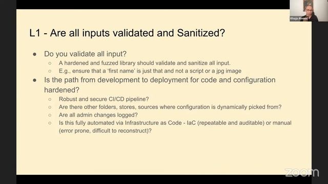 Application Security: Rapid Assessment of Service