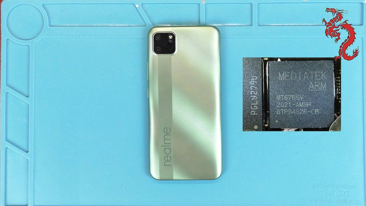 REALME C11 РАЗБОР смартфона ОБЗОР изнутри  Микроскоп