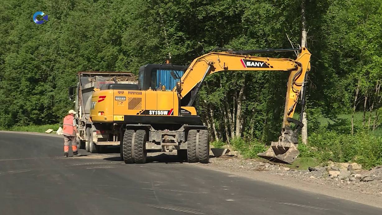 Ремонт региональной дороги «Пряжа — Киндасово» планируется завершить раньше срока