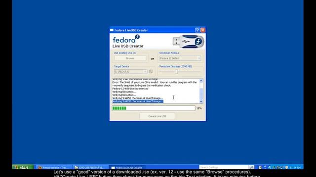 Live USB Creator (Fedora) - Live Tools 4 Nasp