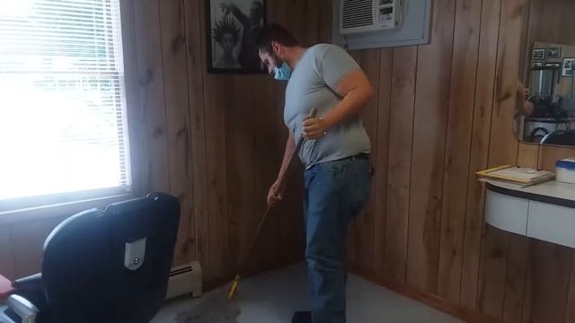 Putting On The Shine - VCT Tile Floor Cleaning Stripping And Refinishing