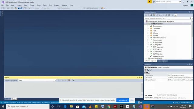 KhronosGroup UnityGLTF Project Import Into Unity Without Any Errors From Github