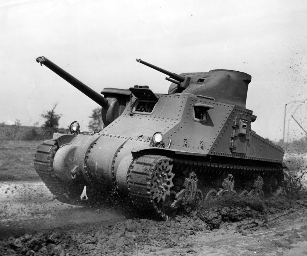 Первый нормальный средний танк США. М3 "Ли"  "Грант". История создания и применения.