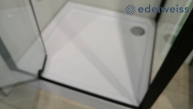 Поддон для душа Black  White SQ-08H