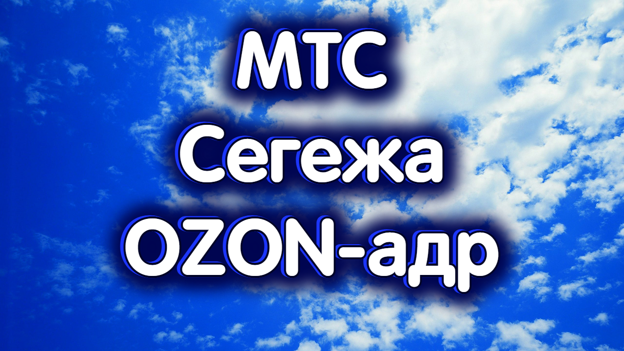 МТС, Сегежа, расписка OZON. Индекс МосБиржи. Обзор 25.04.2024