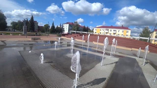 бегом в фонтане ( Sony x 3000 FDR aktion cam )2019 5 cентября