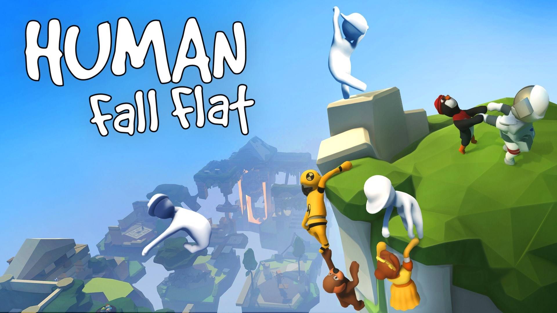 Human Fall Flat | Игра на одном Компьютере