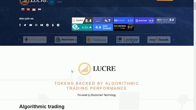 Lucre token - обзор проекта №1