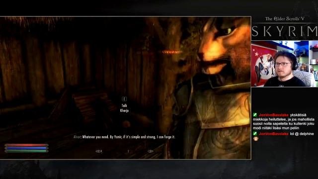 Pelataan Skyrim (2) - Livestream - Osa 34 [Lohikäärmejahtiin]