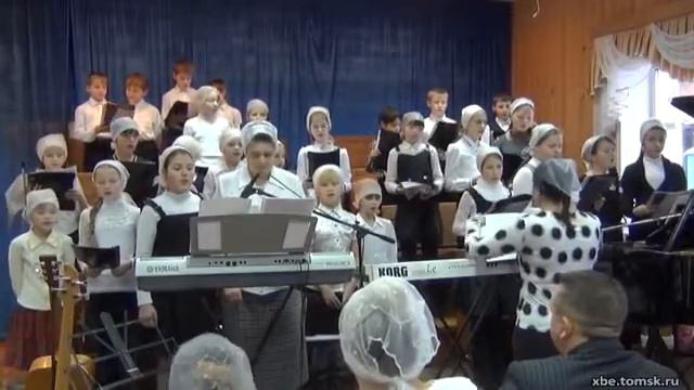 Детский хор - Боже чудесный, Отче небесный (Пение)