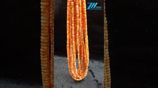 Red and orange roundle beads size 4mm full strand 16inch for Jewelry Making Fashion Design 04