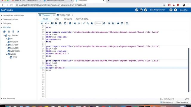SAS Programming Day 13 | Proc import in SAS | Proc import xls, csv, text files in SAS