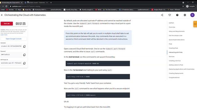 Orchestrating the Cloud with Kubernetes | GSP021 | Qwiklabs | Lab 3