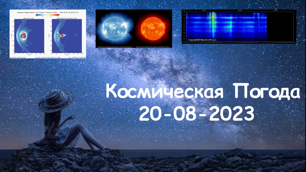 Космическая Погода 20.08.2023