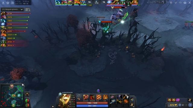 КЕРРИ NAVI через ТОП БИЛД на ГУЛЕ ? 200 IQ V-TUNE LIFESTEALER DOTA 2