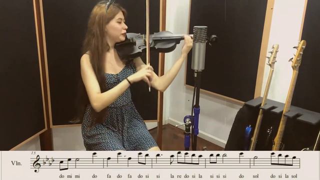 LP |  Lost On You ♥ Violín Partitura